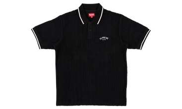 Cable Knit Terry Polo 