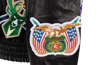 Super Mega Patch Wool/Leather NBA Jacket