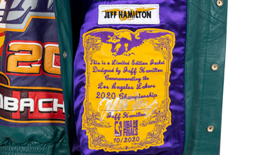 Lakers 2020 Leather Jacket