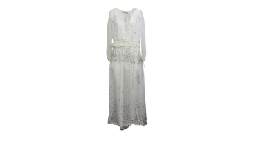 Printed Paisley Maxi Dress 