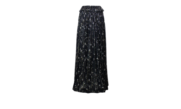 Chiffon Maxi Skirt "Black"