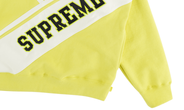 Diagonal Hooded Sweatshirt 