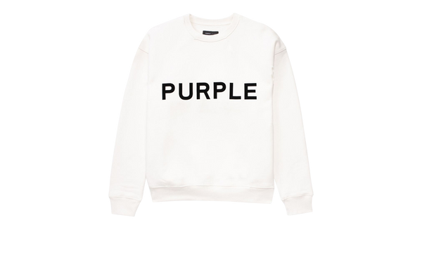 HWT FLEECE CREWNECK "White"