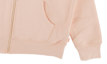 Split Hood Zip Up Sweatshirt 