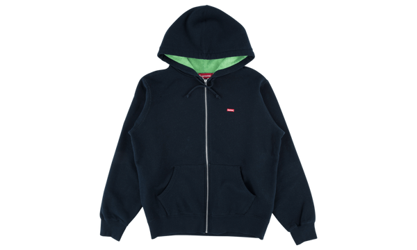 Contrast Zip Up Hooded Sweatshirt "SS 18"