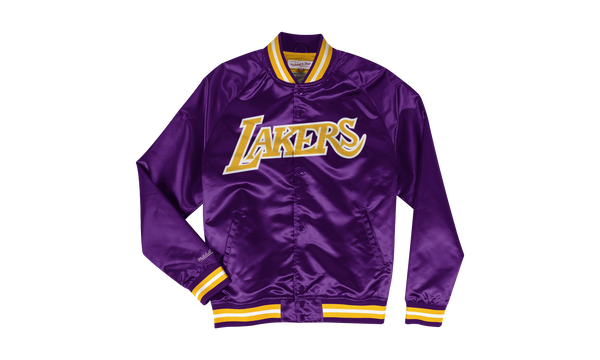 NBA LIGHTWEIGHT SATIN JACKET LAKERS "Purple"