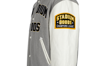 Grey Varsity Jacket 