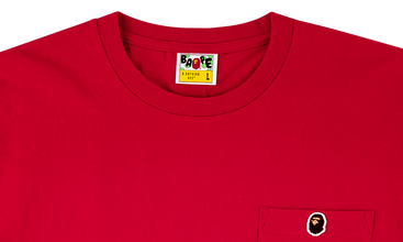 Bape Ape Head One Point Pocket Tee