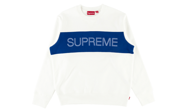Zig Zag Stitch Panel Crewneck "FW 17"