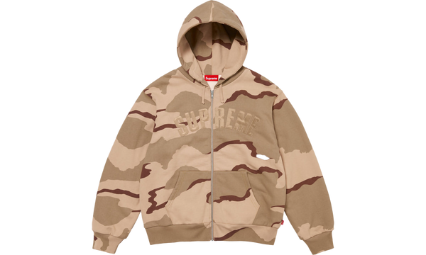 Arc Thermal Zip Up Hooded Sweatshirt "FW 24 - Desert Camo"