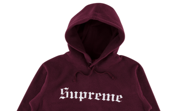 Reverse Fleece Hooded Sweatshirt 