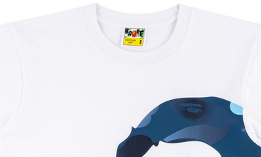 Gradation Camo Side Big Ape Head Tee