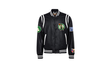 Boston Celtics Vegan Leather Jacket 