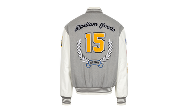 Grey Varsity Jacket 