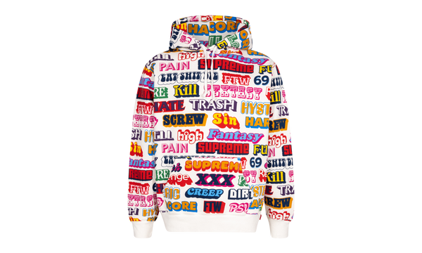 Hysteric Glamour Text Hoodie "fw 17"
