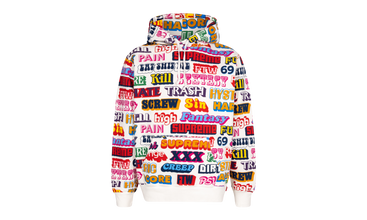 Hysteric Glamour Text Hoodie 