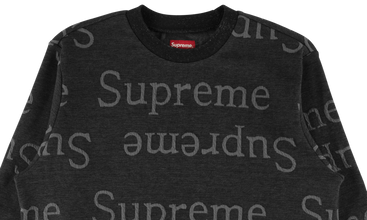 Jacquard Logo Crewneck 