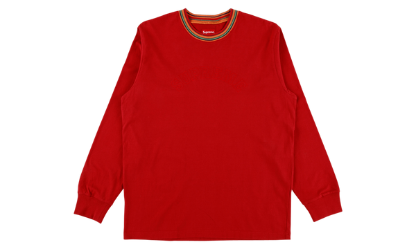 Multicolor Striped Rib L/S Top "FW 17"