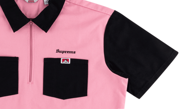 Ben Davis Half Zip Work Shirt 
