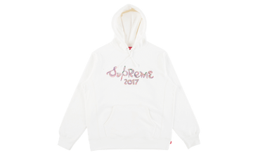 Brush Logo Hooded Sweatshirt 
