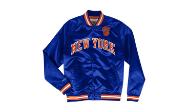 NBA LIGHTWEIGHT SATIN JACKET KNICKS 