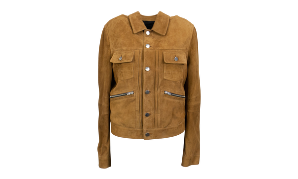 Double Slant Jacket "Brown"