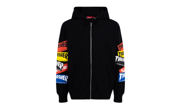 Thrasher Multi Logo Zip Up Hoo "FW 21"