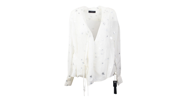 Stars FIl Coupe Wrap Shirt "White"