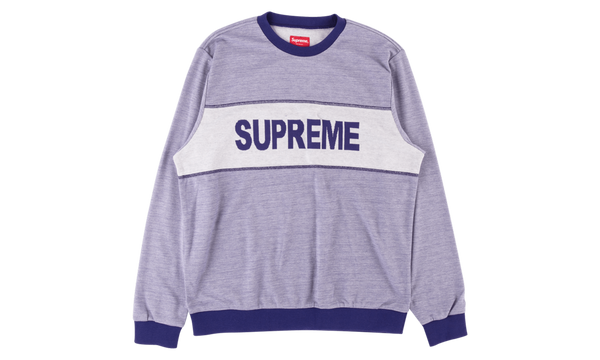 Tonal Stripe Logo Crewneck "SS 17"