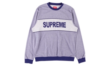 Tonal Stripe Logo Crewneck 