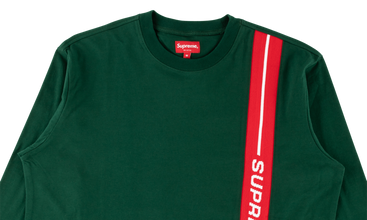 Vertical Logo Stripe L/S Top 