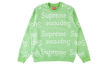 Jacquard Logo Crewneck 