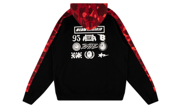 Color Camo Pullover Hoodie