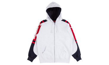 Hooded Track Zip Up Sweatshirt