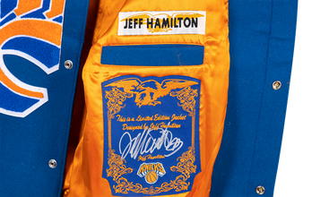 New York Knicks Wool/Leather Jacket