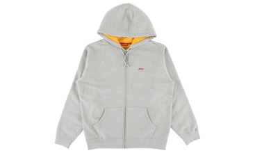 Contrast Zip Up Hooded Sweatshirt 