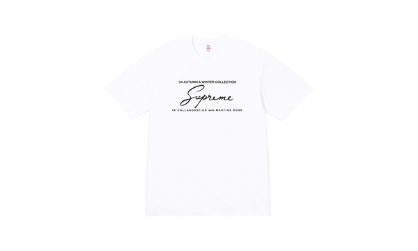 Martine Rose Tee "FW 24 - White"