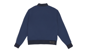 White Piped Track Jacket 