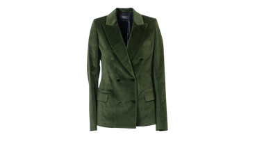 Velvet Oversize Blazer 