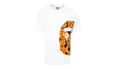 Bape Flame Side Big Ape Head