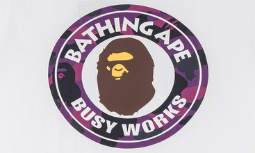 Color Camo Busy Works Tee