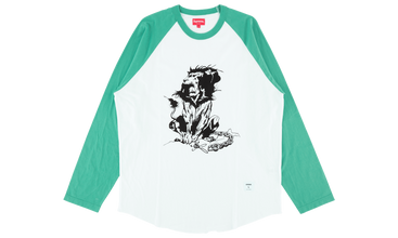 Lion Raglan Baseball Top