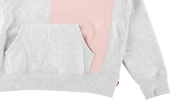 Split Old English Hooded Sweatshirt 