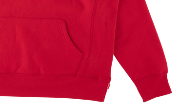 Embroidered Outline Hooded Sweatshirt 
