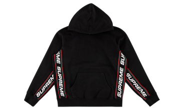 Text Rib Hoodie 