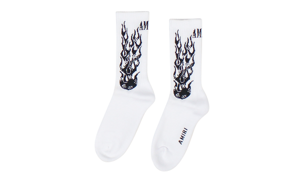FLAMES SOCK White Socks "White"