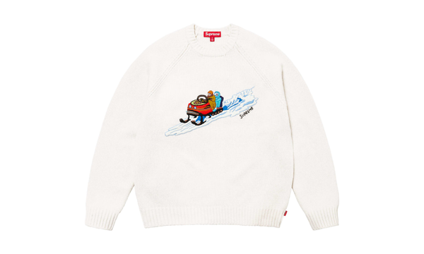 Snowmobile Sweater "FW 24 - White"