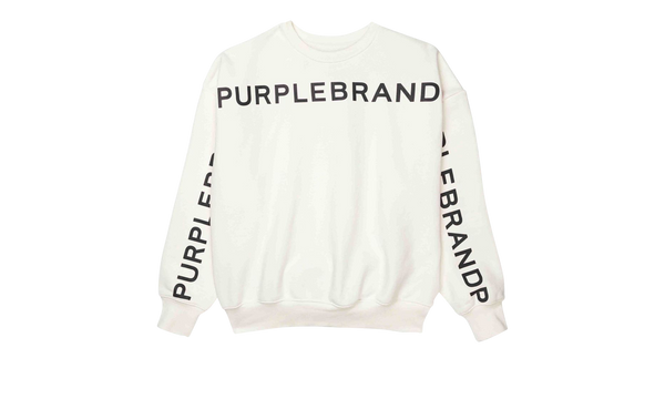 HWT FLEECE CREWNECK "White"
