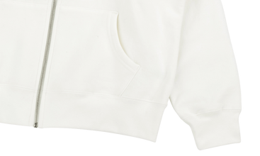 Small Box Zip Up Sweatshirt