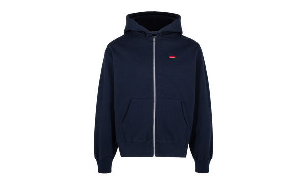 Small Box Zip Up Hooded Sweatshirt "FW24 Navy"